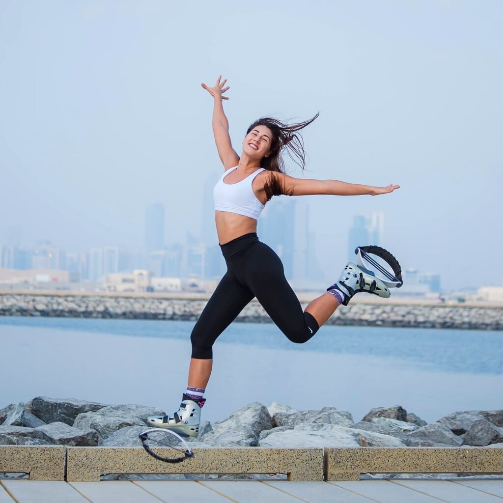 Yalla jump about founder Olga
