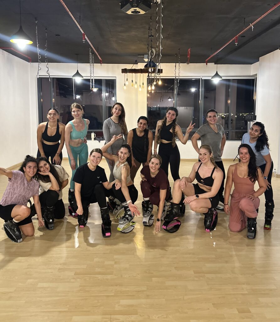 online fitness rebound class dubai